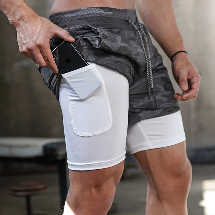 Dynamiske camouflage-shorts - Maverick