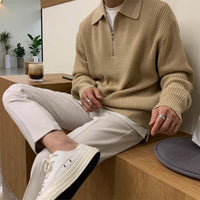 Men's Sweatshirt with Zipper Collar – Jonas
