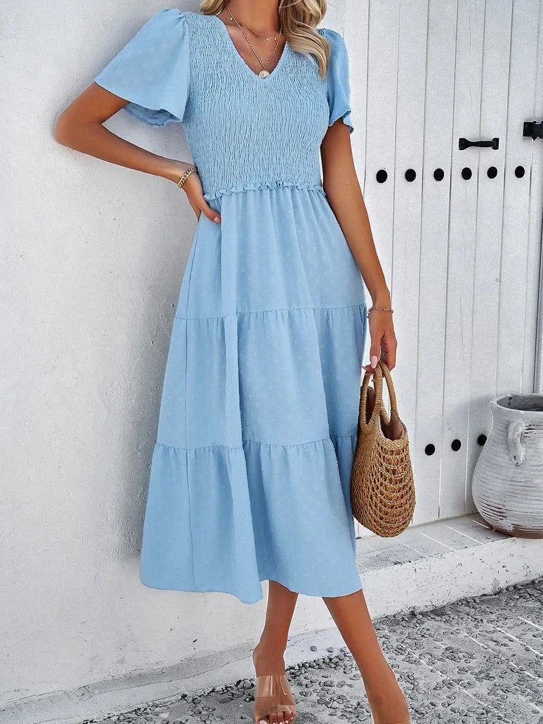 Autumn dress with loose fit – Nadezhda