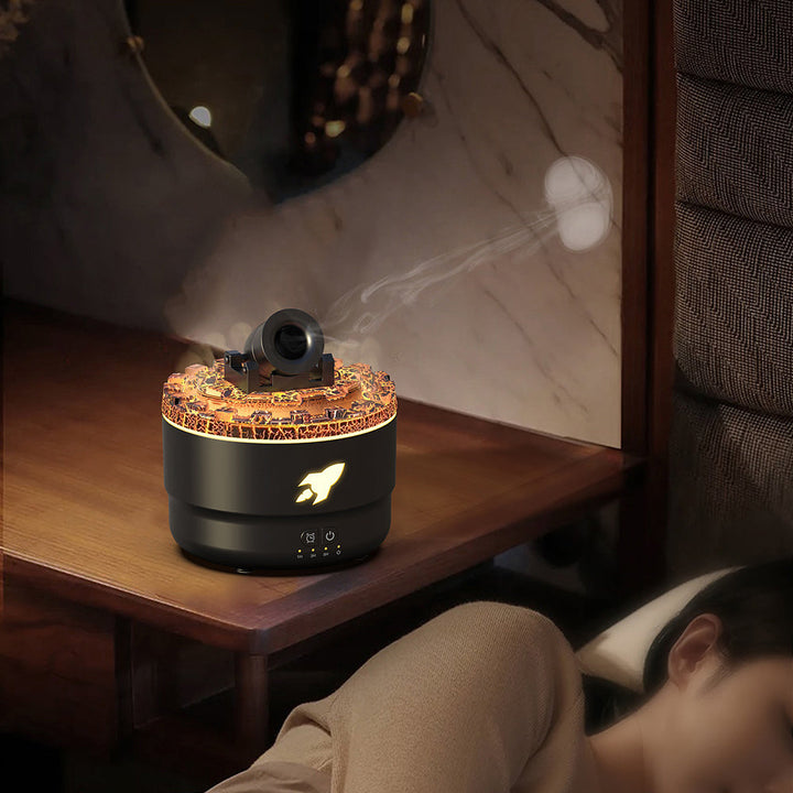 Difusor de aroma y humidificador con luz nocturna - LavaGlow