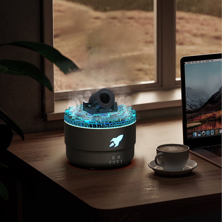 Difusor de aroma y humidificador con luz nocturna - LavaGlow