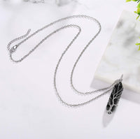 Stylish Crystal and Tree of Life Gemstone Necklace – Elara
