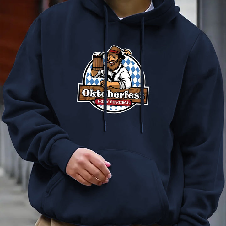 Comfortable Men's Hoodie – Thomas Oktoberfest 2025