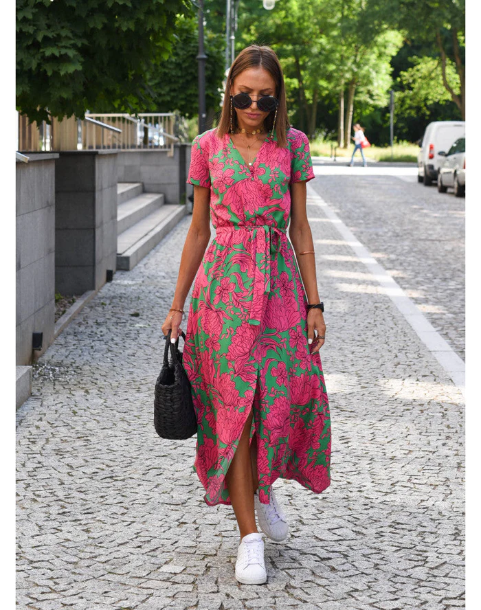 Sommerkleid mit Blütenmuster - Noëlle