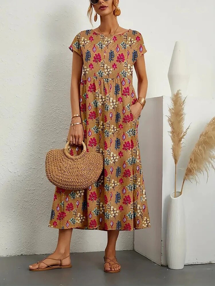 Airy Cotton Dress – Isadora