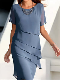 Summer chiffon dress – Mirella