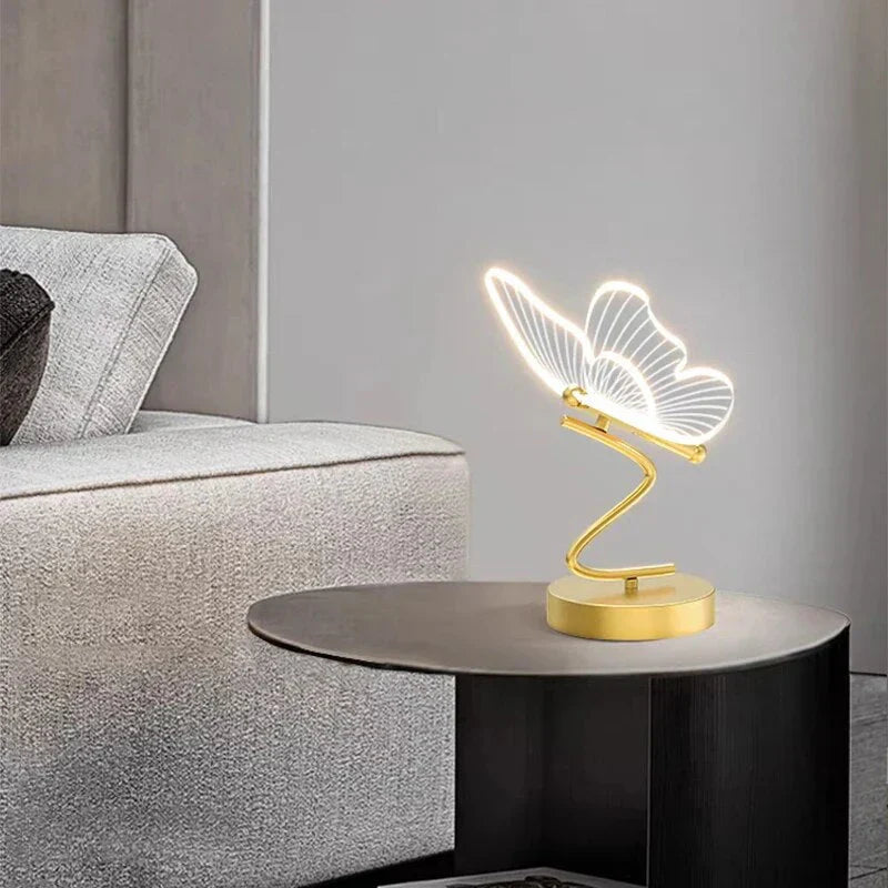 Luxe Butterfly LED Table Lamp - ButterflyLuxe