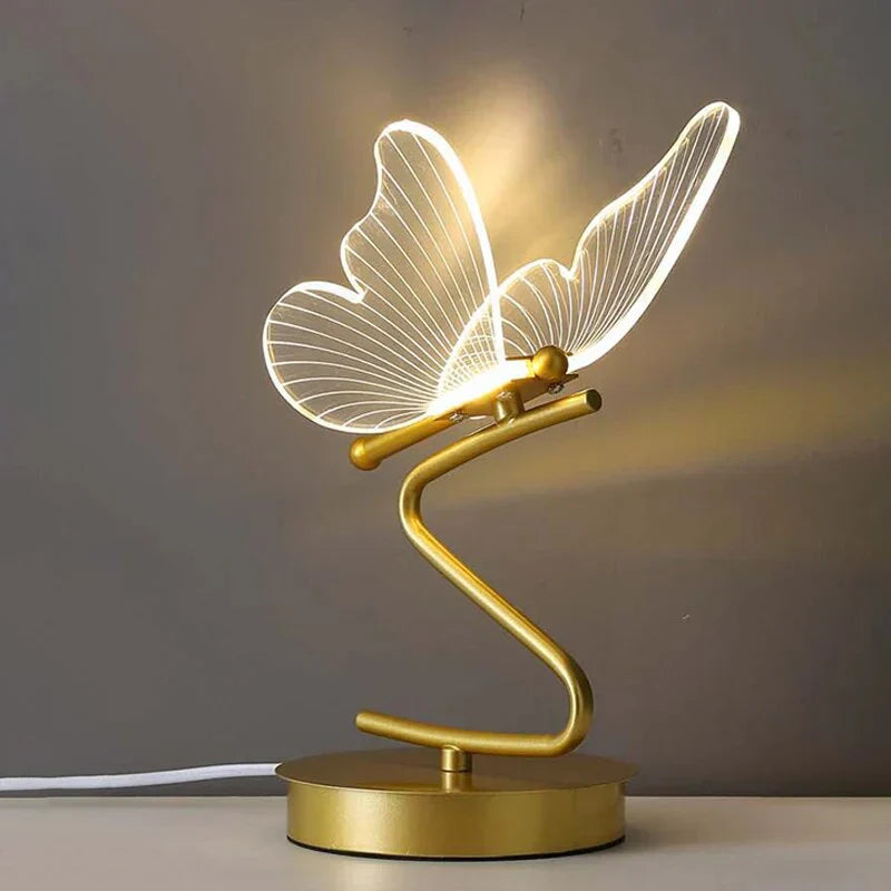 Luxe Butterfly LED Table Lamp - ButterflyLuxe