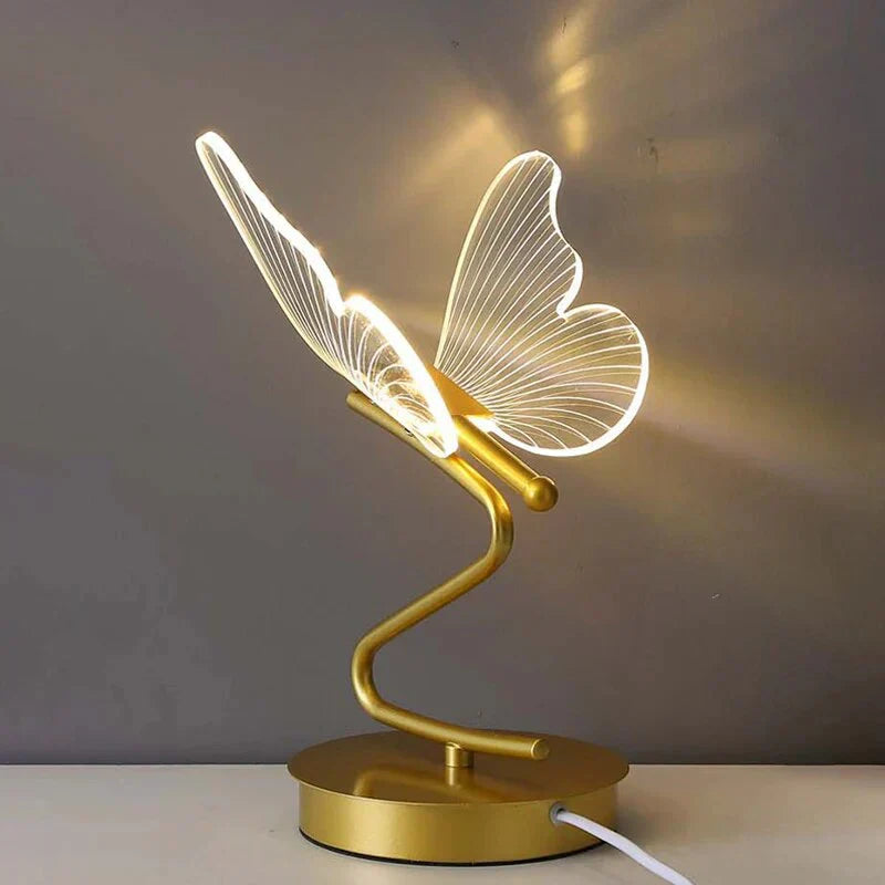 Luxe Butterfly LED Table Lamp - ButterflyLuxe