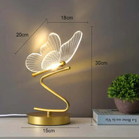 Luxe Butterfly LED Table Lamp - ButterflyLuxe