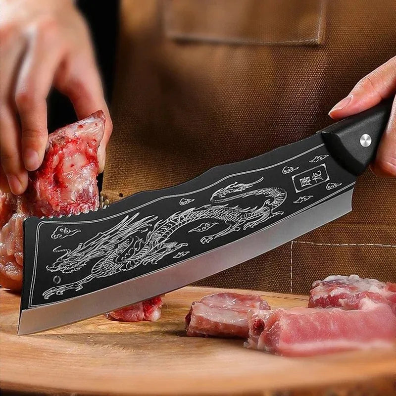 Cuchillo de dragón forjado a mano - Ryujin