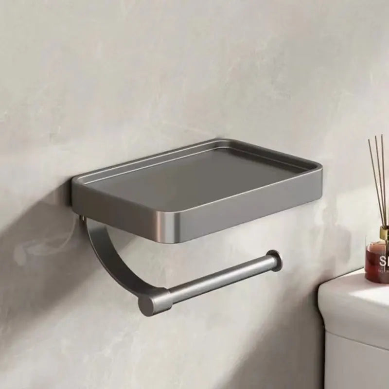 Portarrollos de papel higiénico con repisa – Stalux