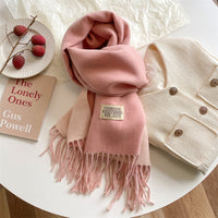 Double-sided Pashmina Scarf - Elena