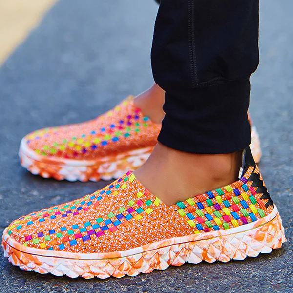 Recycled Women's Comfort Sneakers with Memory Foam – Eliana