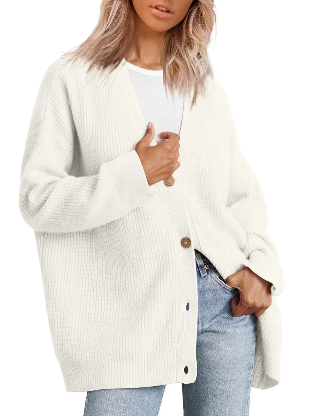 Women's Cashmere Vest with V-Neck – Sylvie