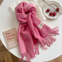 Double-sided Pashmina Scarf - Elena