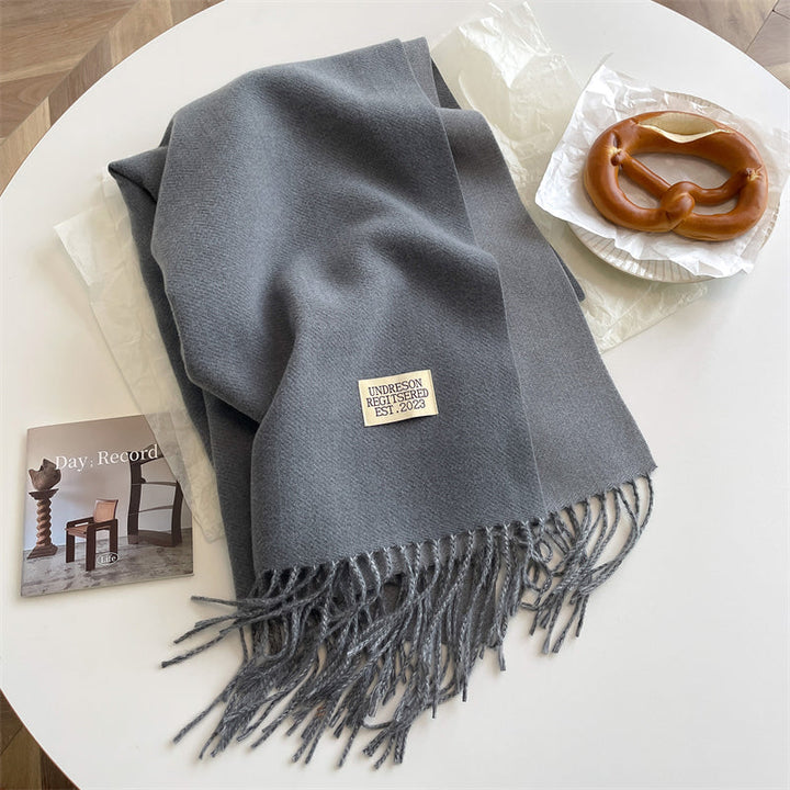 Double-sided Pashmina Scarf - Elena