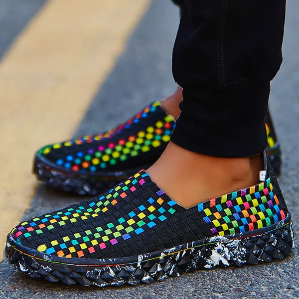 Recycled Women's Comfort Sneakers with Memory Foam – Eliana