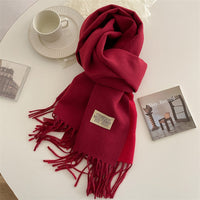Double-sided Pashmina Scarf - Elena