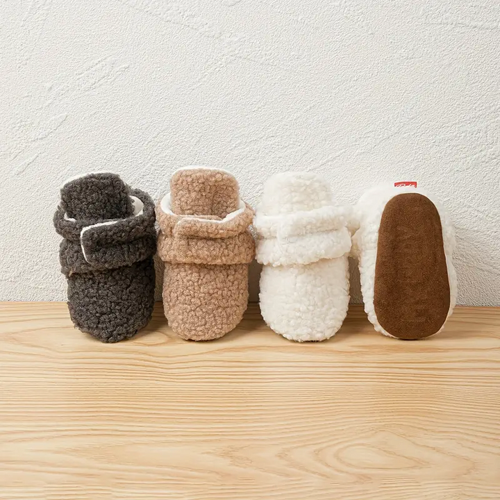 Children's slipper socks made of teddy fabric – SnugglePaws
