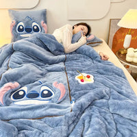 Luxus Cartoon Decken- und Kissen-Set – Nomi