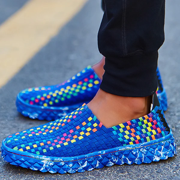 Recycled Women's Comfort Sneakers with Memory Foam – Eliana