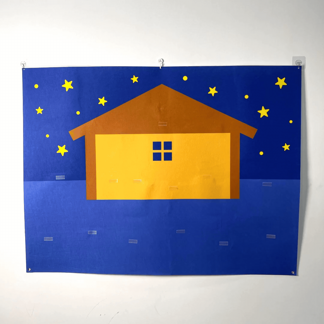 Pesebre navideño de fieltro para diversión y tradición compartida – KinderKerst