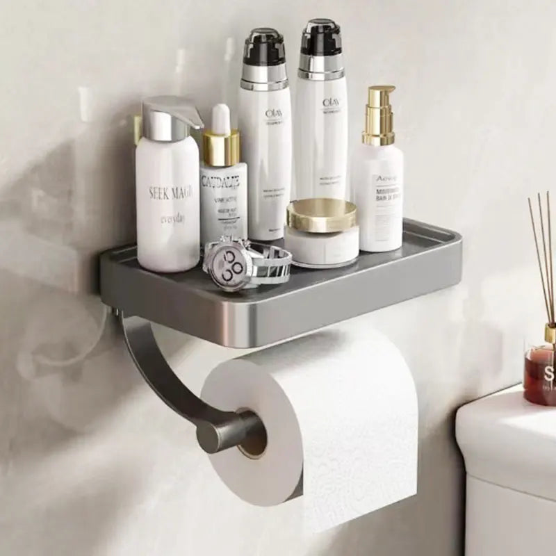 Portarrollos de papel higiénico con repisa – Stalux