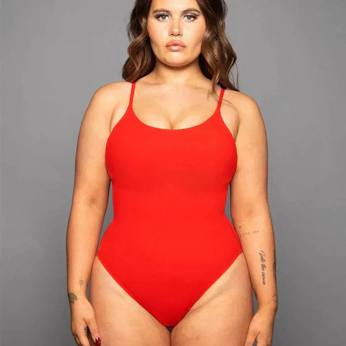 Formender Badeanzug mit Shaping-Effekt – Samira
