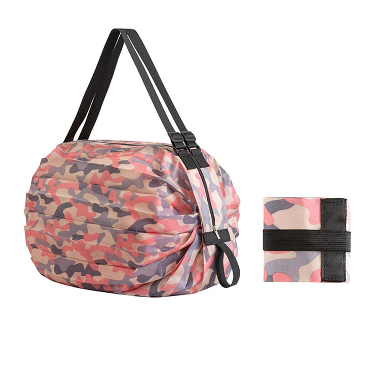 Foldable shopping bag with large capacity – 1+1 FREE