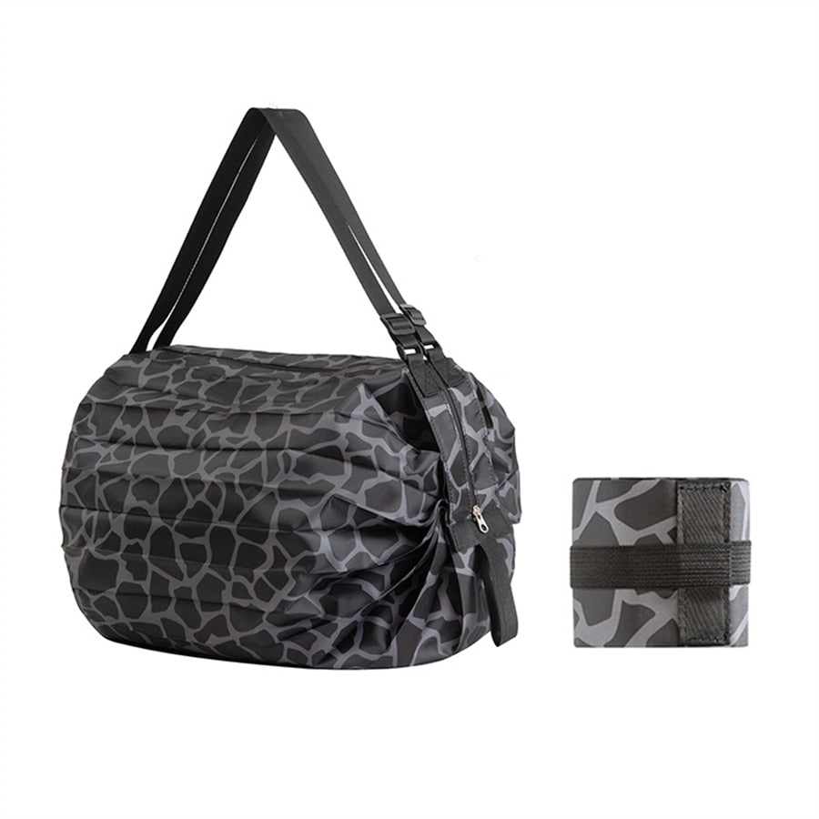 Foldable shopping bag with large capacity – 1+1 FREE
