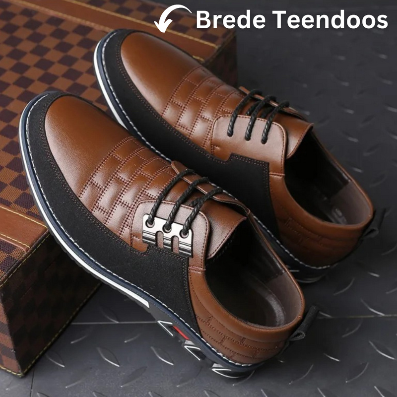 Orthopedic Leather Shoes for Men – GentleStep
