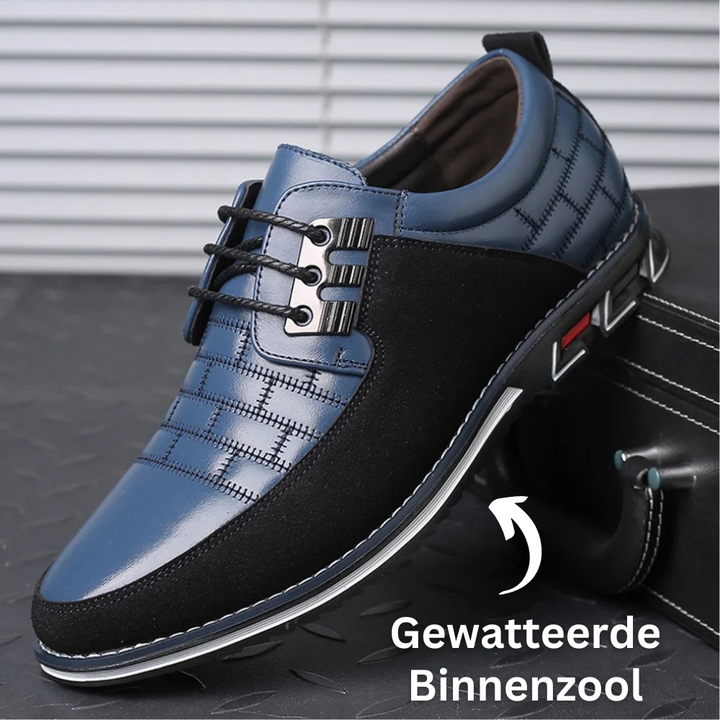 Orthopedic Leather Shoes for Men – GentleStep