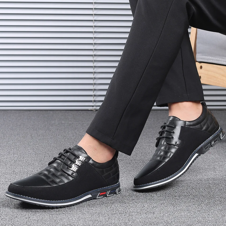 Orthopedic Leather Shoes for Men – GentleStep