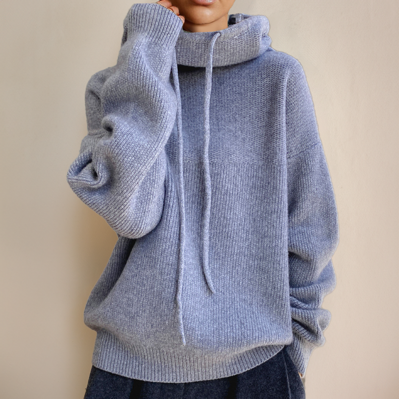 Turtleneck Sweater made of Merino Wool – Amira Autumn Edition