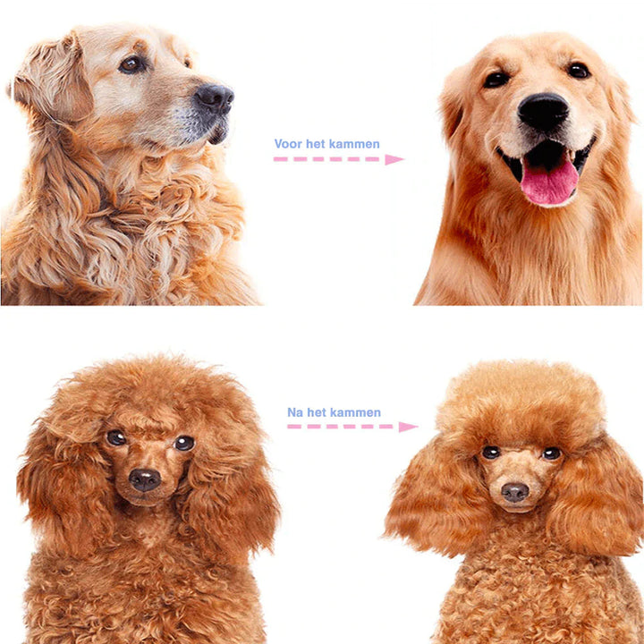 Peine deslanador de doble cara para mascotas – SmoothGroom
