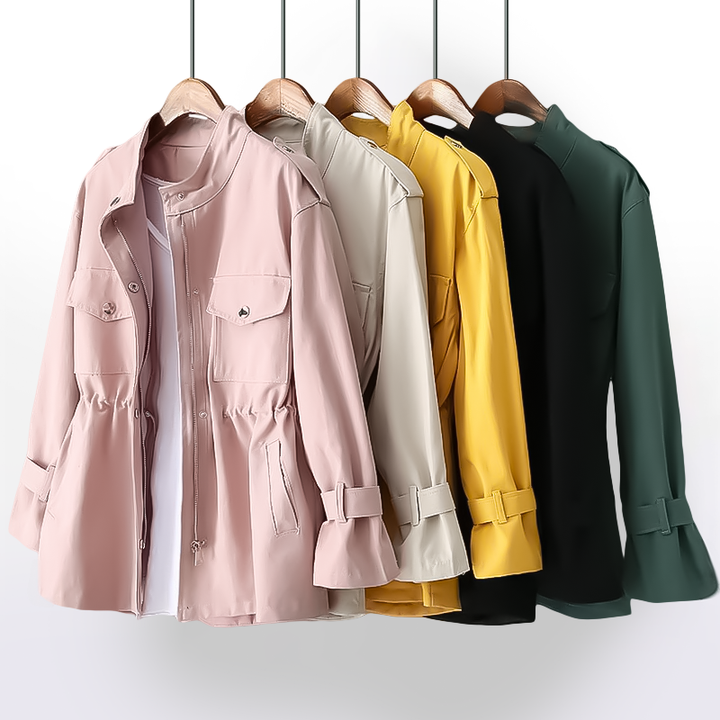 Women's Cargo Trench Coat for Autumn – Patricia