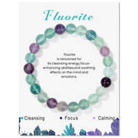 Natural Crystal Healing Energy Bracelet – Aria