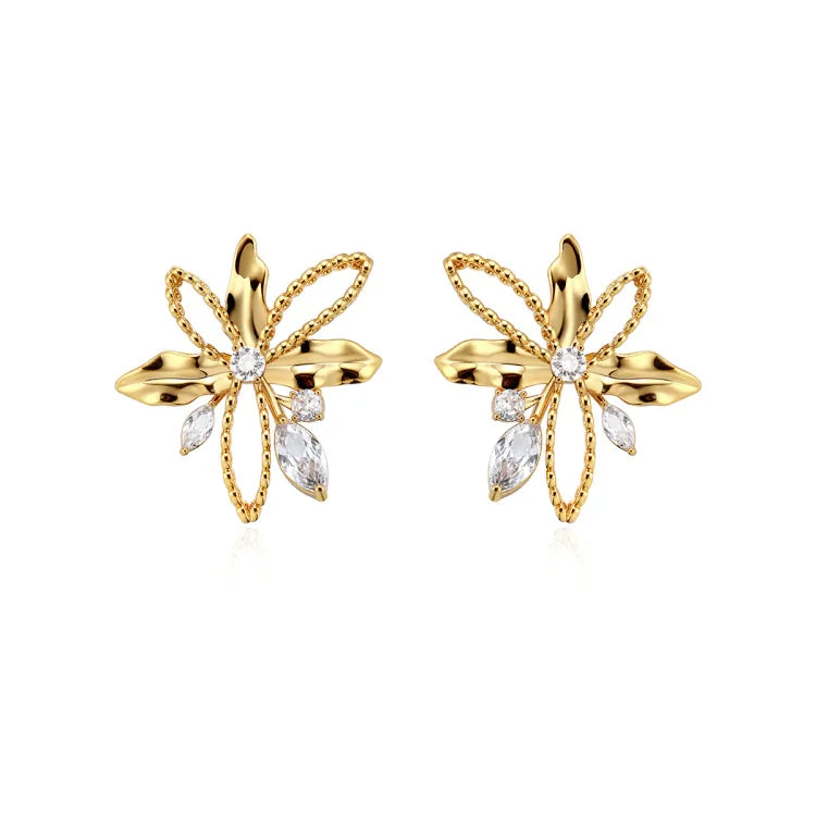 Lily Leaf Earrings – Floriana