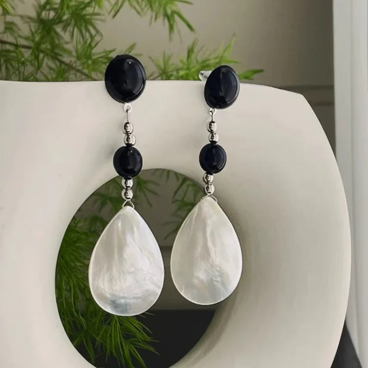 Pendientes vintage de concha – Naia