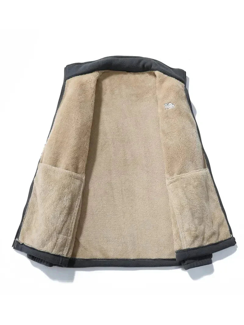 Unisex Padded Fleece Vest – Aspen