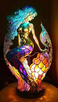 Lámpara de arte moderna - LumiAura