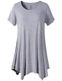 Loose Fit Women's T-Shirt with Short Sleeves – Taryn