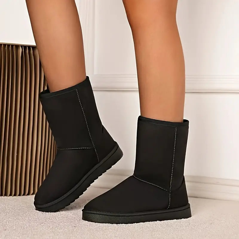 Varme slip-on støvler med fleecefor – Aria