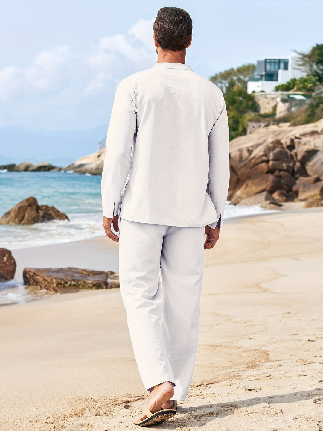 Two-piece Linen Set for Men – Milo
