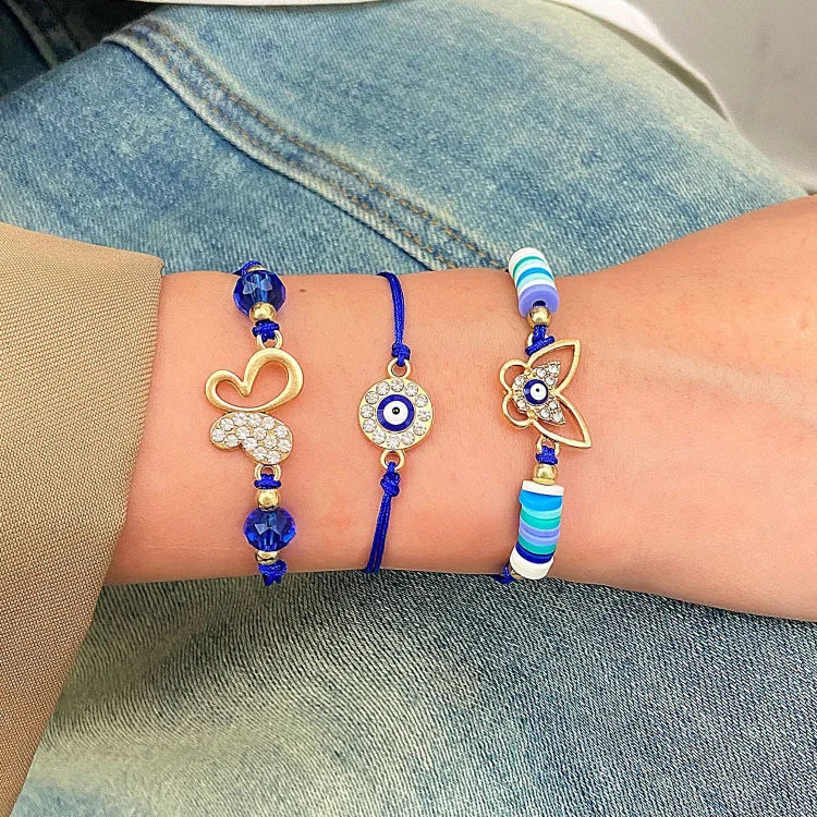 Böser Blick partnerarmbånd – Elif