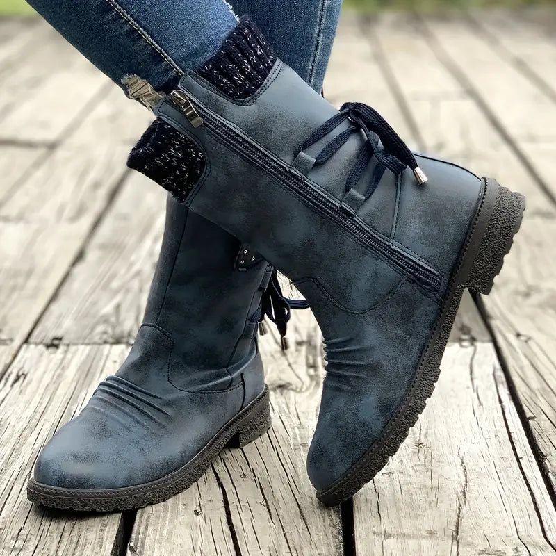 Women's winter boots with fleece lining – Selina