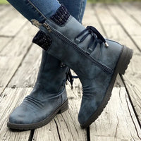 Women's winter boots with fleece lining – Selina
