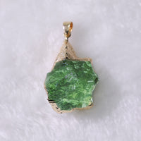 Fine Natural Moldavite Necklace – Lyra
