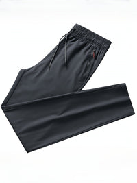 Solid-colored jogging pants with zipper details - Milan
